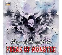 Freak of Monster Reverse Coloring Book: Bizarre Monsters, Mutant Creatures, and Imaginative Horror Art for Creative Line Drawing
