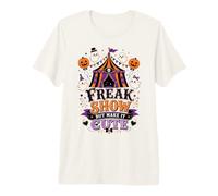 Freak Show ma Make It Cute Funhaus Halloween Maglietta Premium