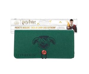 Freaks And Geeks Harry Potter - Pochette de transport en feutrine - Modèle Serpentard pour Nintendo Switch et Switch OLED