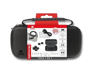 Freaks and Geeks -Kit d'Accessoires pour Switch 2 : Sacoche 7-en-1-Noir