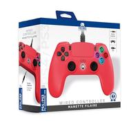 Freaks And Geeks - Wired Controller for PS4 with 3M Cable - Red