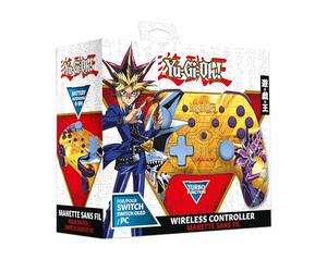 Freaks and Geeks Yu-Gi-Oh Dragon Nintendo Switch Controller wireless giallo