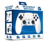 FREAKS CONTROLLER PS4 WIRELESS con PULSANTI ILLUMINATI GAMEPAD SENZA FILO WHITE