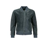 Freaky Nation Ted-fn Giacchetta di Pelle, Antracite Scuro, M Uomo