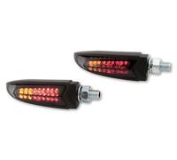 HIGHSIDER LED posteriore, luce del freno, segnale di svolta unità ARC, nero, nero