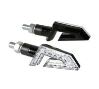 Kap Coppia Frecce Moto Led 12V Omologate E Lente bianca Luce arancio Connettori