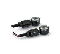 Frecce alluminio a LED colore nero Omologate cafe racer scrambler