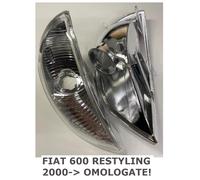 FRECCE ANTERIORI FIAT SEICENTO 2000- LUCCIOLE 600 LEXUS CROMATE