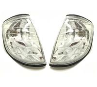 Frecce Anteriori Rilevatore Ricambio Trasparente Cromo Coppia per Mercedes W140