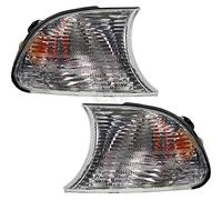 Frecce anteriori Set per 3 E46, anno di costruzione 99 - 01 solo Coupe/Cabrio, bianco