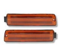 Frecce Anteriori Set Per VW Golf Jetta MK2 90-92 Arancio Grande Paraurti Coppia