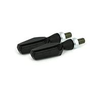 FRECCE COMBO 3IN1 LED NERE POSTERIORI LENTI FUME' LUCI DI POSIZIONE E STOP OMOLOGATE UNIVERSALI PER MOTO CUSTOM HARLEY DAVIDSON SPORTSTER, YAMAHA; SUZUKI;