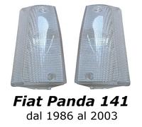 FRECCE FIAT PANDA 141 86-03 FANALINI GEMME BIANCHE 4x4