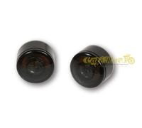 Frecce HIGHSIDER APOLLO LED nere omologate lente fumè coppia