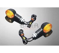 Frecce indicatori moto cafe racer custom universali omologate cat eye coppia