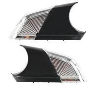 Frecce Laterale Per VW Per Polo Per MK5 Per 9N Hatchback 2005-2009 Per Skoda Per Octavia 2004-2010 Ambra Indicatore A LED Specchietto Retrovisore(Left and Right)
