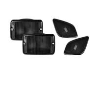 Frecce Laterali 4 Pz/set Lente Affumicata Front Parafango Indicatore Laterale Luce Turn Custodie Segnale Per Jeep Per Wrangler TJ 1997-2006 2005 Accessori Laterale Dinamico