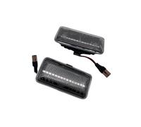 Frecce Laterali Car LED Dynamic Side Marker Light Turn Signal Blinker Lamp For Seat For Cordoba For Ibiza Luce Emergenza(Crystal White)
