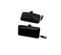 Frecce Laterali Car LED Dynamic Side Marker Light Turn Signal Blinker Lamp For Seat For Cordoba For Ibiza Luce Emergenza(Smoked Black)