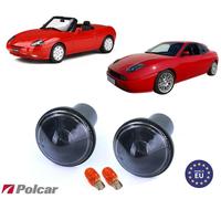 Frecce Laterali Fiat COUPE BARCHETTA FERRARI 360 Modena Lucciole Gemme Nere Fumè