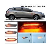 FRECCE LATERALI LED DINAMICHE PROGRESSIVE per LANCIA DELTA MK3 CRYSTAL NO ERRORE