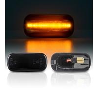 Frecce Laterali Nere LED Con E-Oggetto 2x Compatile Con HONDA Jazz GD, Civic