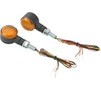 Frecce Led D-Light SOL-W Multifunzione Posteriore Daytona Nere Lente Arancione D