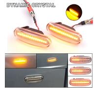 FRECCE LED LATERALI FIAT PANDA MK2 MK3 GRANDE PUNTO EVO DINAMICHE SEQUENZIALI