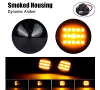 FRECCE LED LATERALI FIAT PUNTO 188 99-2012 DINAMICHE SEQUENZIALI PROGRESSIVE