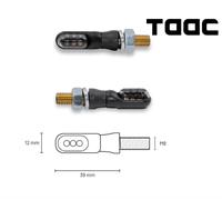FRECCE LED - LENTE FUME TAAC