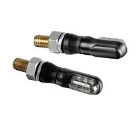FRECCE LED MOTO NANO MICRO ULTRA PICCOLE COPPIA OMOLOGATE 12V LENTE FUME'