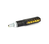 Frecce LED RAGE nere fumè (2 pezzi)