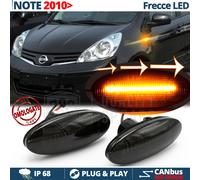 Frecce LED Sequenziali per Nissan Note E11 DINAMICHE Nere CANBUS Omologate