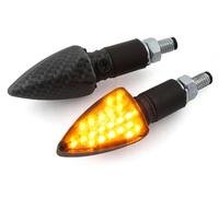 Frecce LED STR8 Black-Line look carbonio