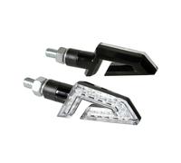 Kap Coppia Frecce Moto Led 12V Omologate E Lente bianca Luce arancio Connettori