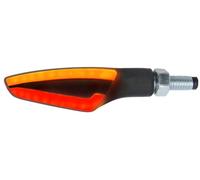 LIGHTECH COPPIA INDICATORI FRECCE LED FRE935NER POSIZIONE + STOP OMOLOGATE MOTO