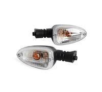 Frecce Moto 2PCS Moto Indicatore di Direzione Lampada Della Luce Fit Uso for BMW F650GS 800GS 800R 800S 800ST 1150GS 1200GS(Clear Lens)