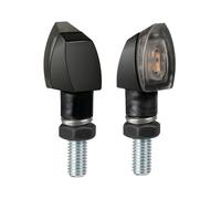 FRECCE MOTO A LED OMOLOGATE LUCE ARANCIO INDICATORI DIREZIONE UNIVERSALI 36x18MM