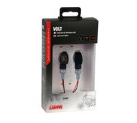 FRECCE MOTO A LED OMOLOGATE LUCE ARANCIO INDICATORI DIREZIONE UNIVERSALI 36x18MM
