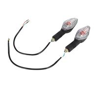 frecce Moto Compatibile con XR150L Motociclo Luce di Svolta Motocross Plastica Anteriore E Posteriore Indicatore di Direzione Lampada Luce Lampeggiante(Rear)