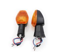 Frecce Moto Indicatore luminoso indicatore di direzione Lampada adatta for HONDA CB400SF CB600 900 Adatta for HORNET RVT 1000R CBR 919 05-up 1300 Accessori moto 2 PZ Frecce Moto Piccole ( Color : Ambe