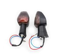 Frecce Moto Indicatore luminoso indicatore di direzione Lampada adatta for HONDA CB400SF CB600 900 Adatta for HORNET RVT 1000R CBR 919 05-up 1300 Accessori moto 2 PZ Frecce Led Moto (Color : Smoke)