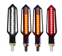frecce moto Indicatori Di Direzione Per Motociclette Luce Lampeggiante Relè Incorporato Indicatore Di Direzione DRL Segnali Di Stop Lampeggiante Luce Di Direzione Universale