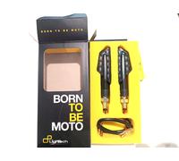 Frecce Moto Led lightech Indicatori di Direzione Omologate Nere Coppia FRE922NER