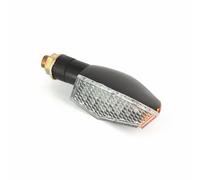 FRECCE MOTO LED NERE OMOLOGATE NERE Triangolare Corto Nero UNIVERSALI