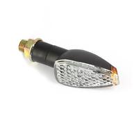 FRECCE MOTO LED NERE OMOLOGATE NERE Triangolare Corto Nero UNIVERSALI