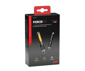 Frecce Moto LED Sequenziali 12V Piercer SQ Omologate E Arancio Dinamiche LAmpa
