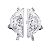 Frecce Moto Per KAWASAKI Per NINJA 250 300 400 650 1000 1000SX Indicatore Di Direzione Anteriore Per Moto(Chiaro)