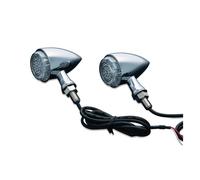 Frecce multifunzione posteriori led torpedo run-turn-brake cromato universali Ku