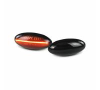 FRECCE NERE LED PEUGEOT 107 206 307 407 607 PARTNER 1007 AYGO INDICATORI TUNING